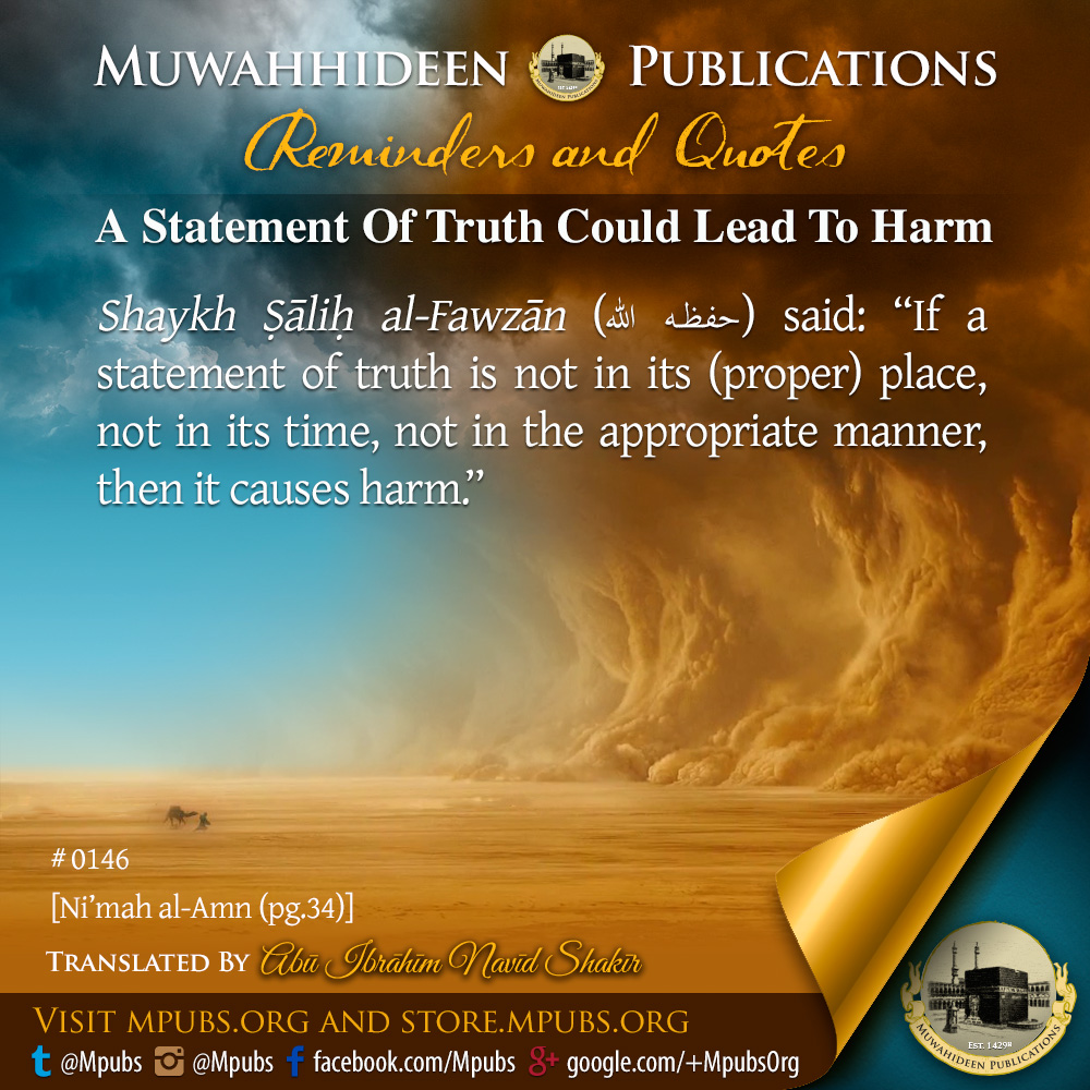 quote0146 a statement of truth could lead to harm eng