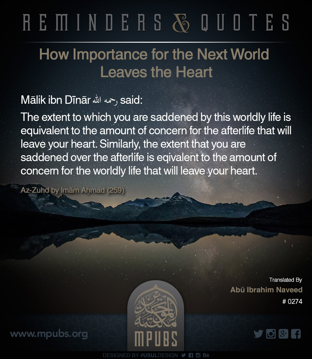 quote0274 how importance for the next world leaves the heart eng